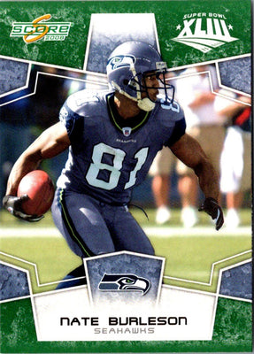 2008 Score Super Bowl XLIII Nate Burleson #284
