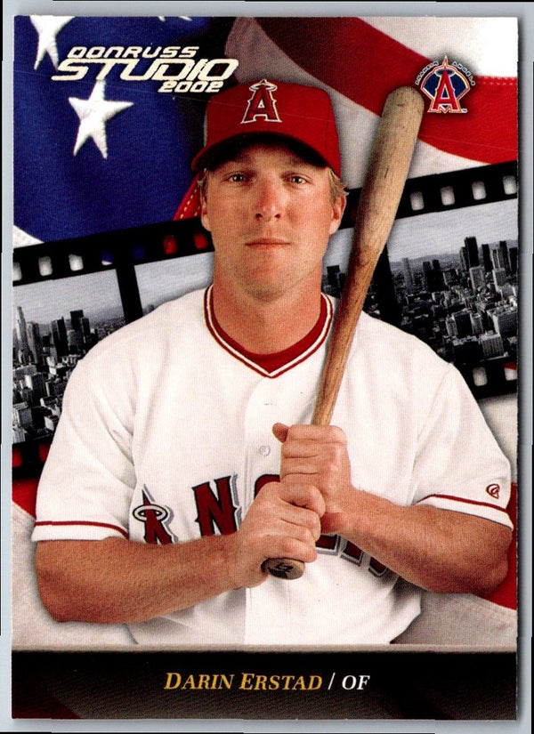 2002 Donruss Studio Darin Erstad #125