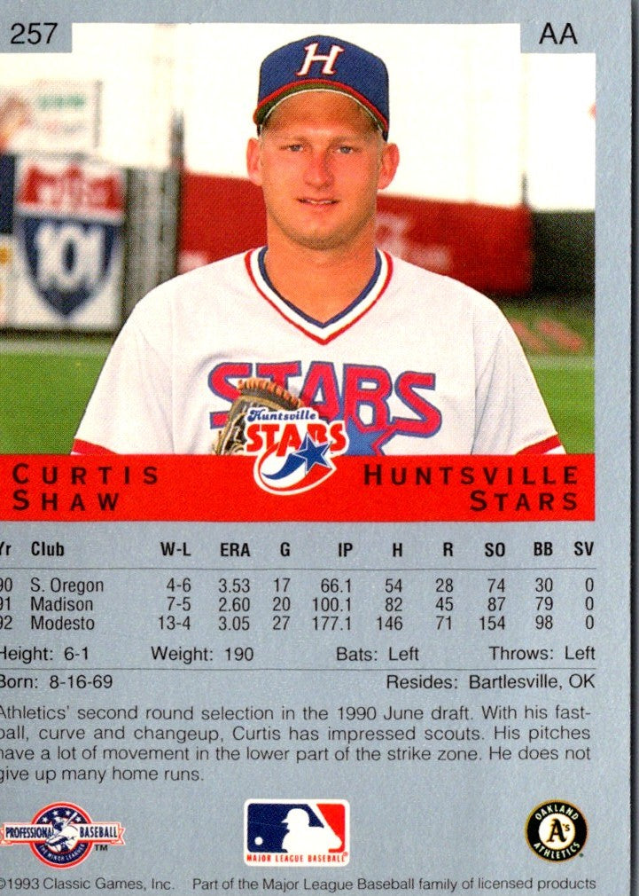 1993 Classic Best Curtis Shaw