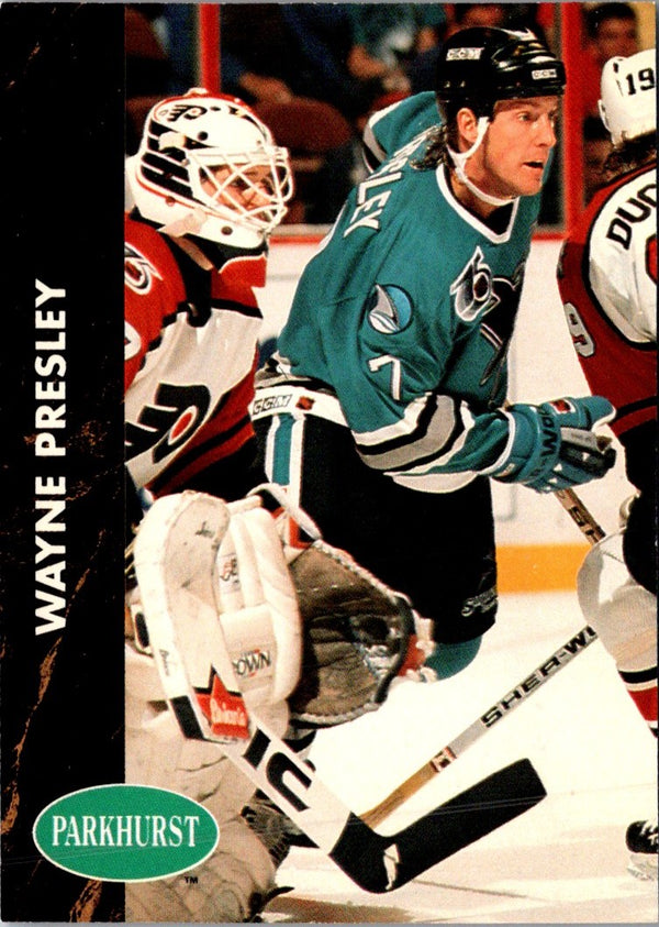 1991 Parkhurst Wayne Presley #163