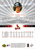 2003 Upper Deck Game Face Jim Edmonds #103