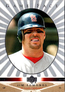 2003 Upper Deck Game Face Jim Edmonds