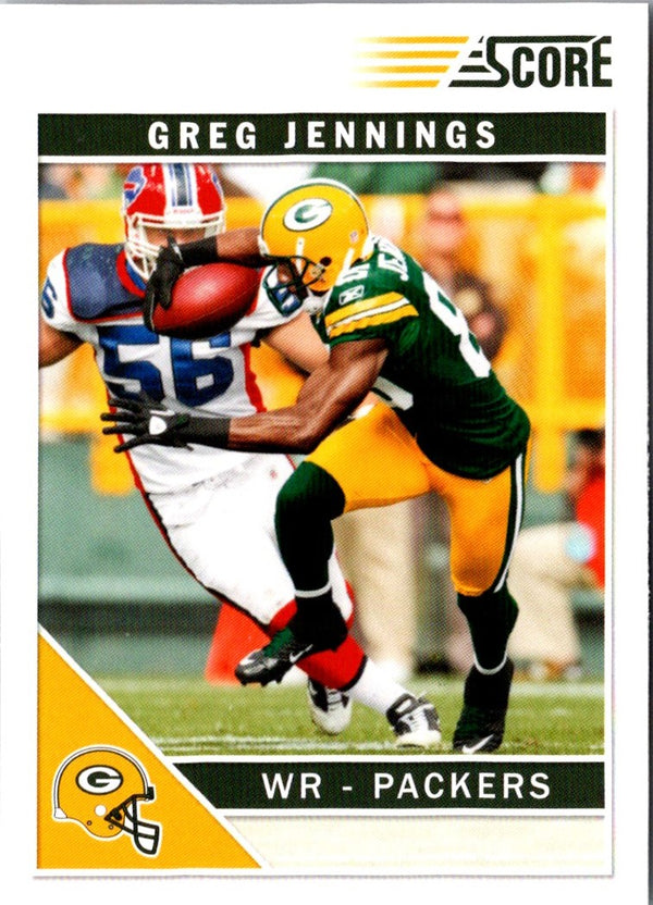 2011 Score Greg Jennings #107