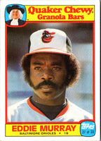 1986 Topps Quaker Granola Eddie Murray #27