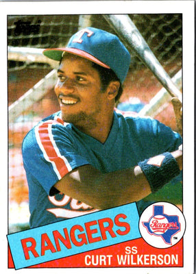 1985 Topps Curt Wilkerson #594