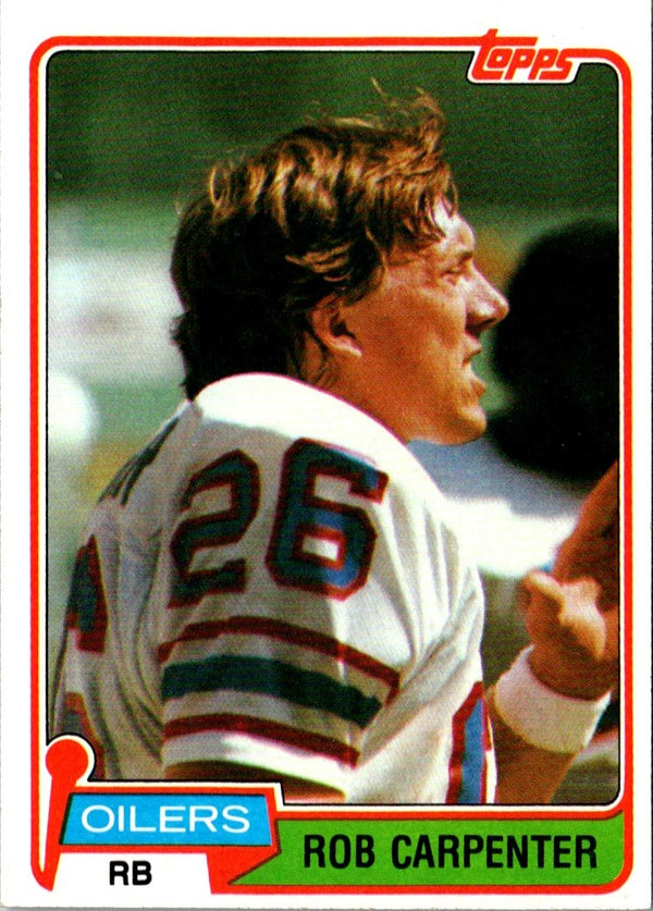 1981 Topps Rob Carpenter #231 NM-MT