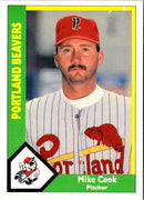 1990 CMC Portland Beavers Mike Cook