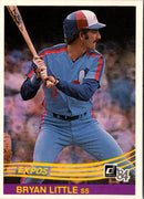 1984 Donruss Bryan Little