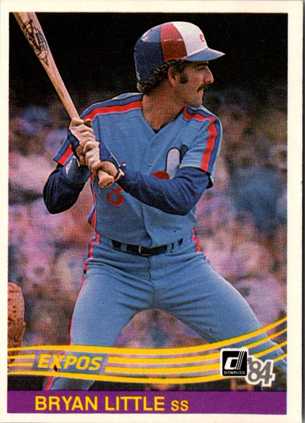 1984 Donruss Bryan Little #157 Rookie