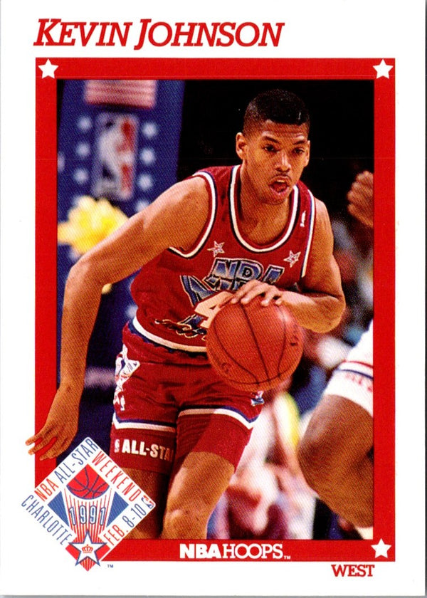 1991 Hoops Kevin Johnson #265