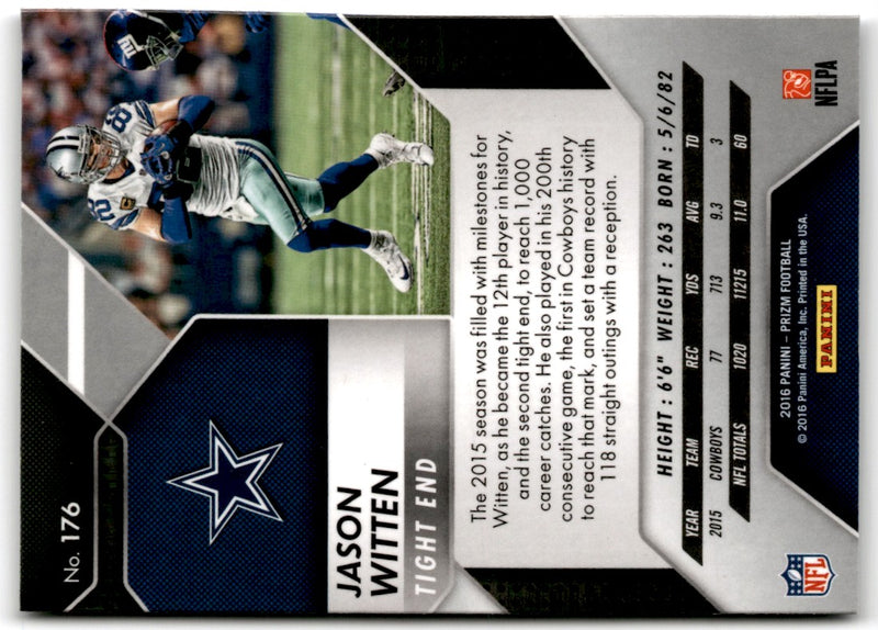 2016 Panini Prizm Jason Witten