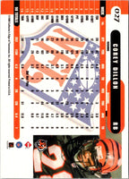 1999 Collector's Edge Supreme Corey Dillon #027