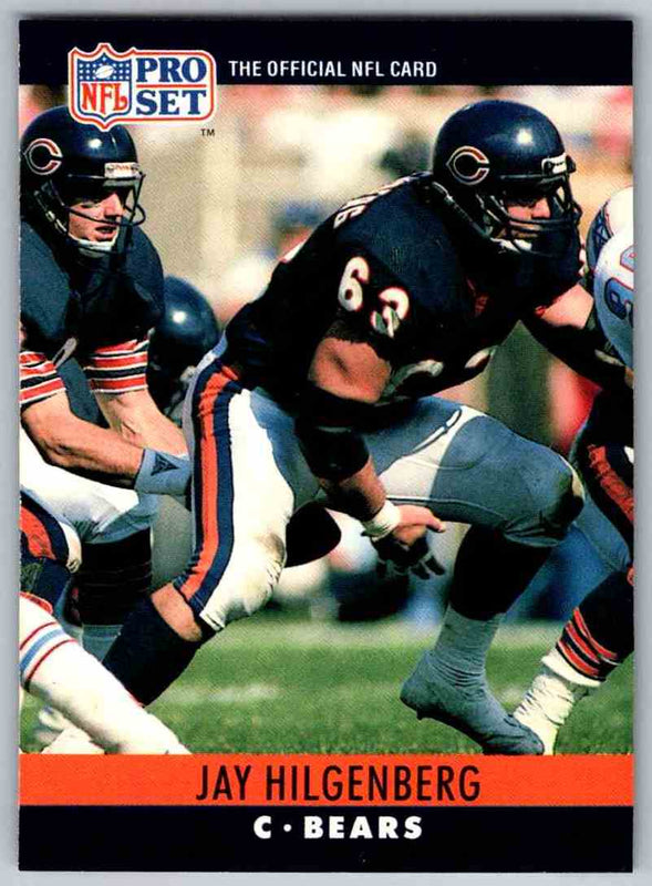 1990 Pro Set Jay Hilgenberg #53