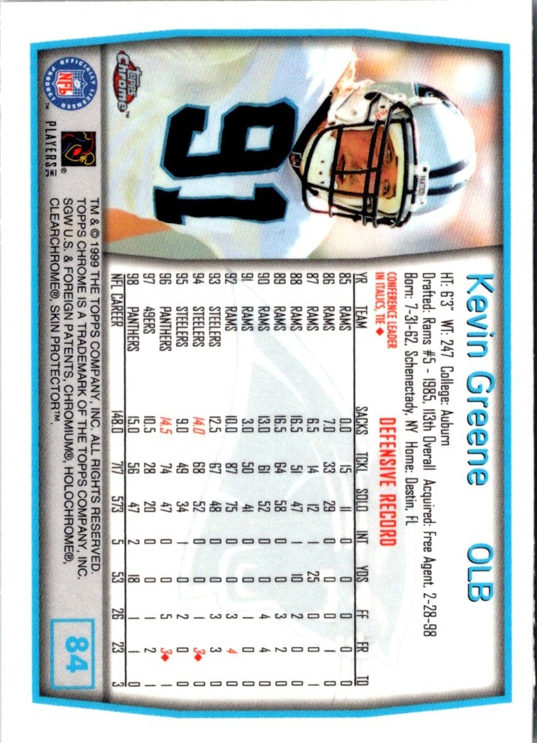 1999 Topps Chrome Kevin Greene