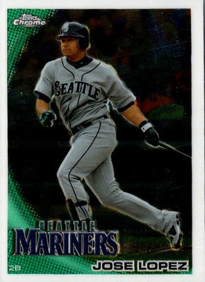 2010 Topps Chrome Jose Lopez #103