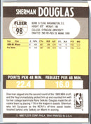 1990 Fleer Sherman Douglas