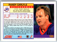 1991 Score American Randy Carlyle #125