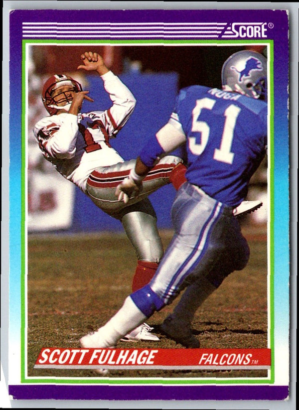 1990 Score Scott Fulhage #518