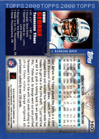 2000 Topps Eddie George #160