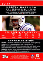 2007 Bowman Chrome Marvin Harrison #BC147