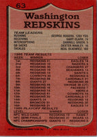 1987 Topps 1000 Yard Club George Rogers #11
