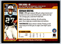 2000 Bowman Eddie George #1