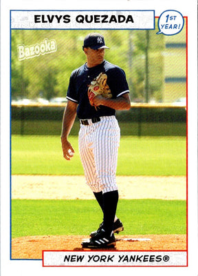 2005 Bazooka Elvys Quezada #210 Rookie