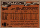 1981 Topps Rickey Young