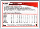 2013 Topps Update Mike Adams