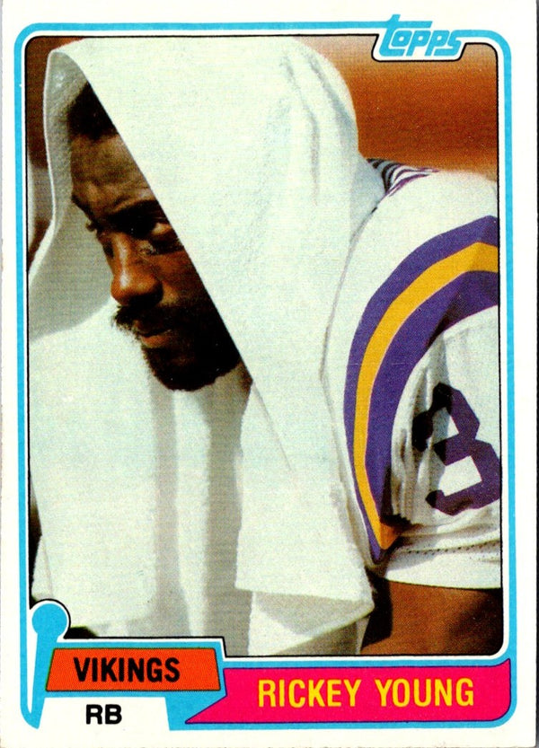 1981 Topps Rickey Young #114 NM-MT