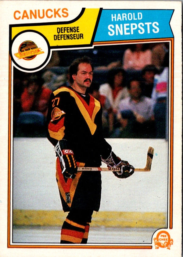 1983 O-Pee-Chee Harold Snepsts #360