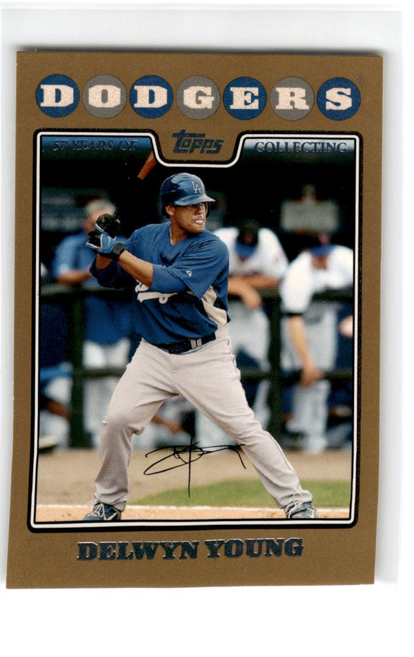 2008 Topps Gold Delwyn Young #431 0205/2008