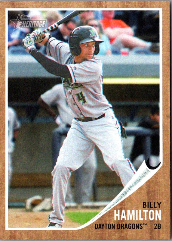 2011 Topps Heritage Minor League Billy Hamilton #129