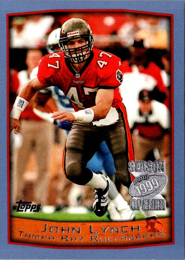 1999 Topps Season Opener John Lynch #112