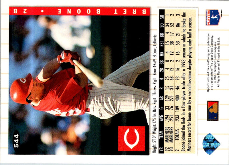 1994 Collector's Choice Silver Bret Boone
