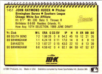 1991 ProCards John Hudek #1451