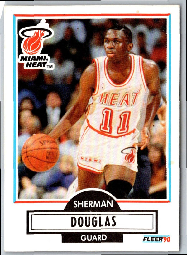1990 Fleer Sherman Douglas #98 Rookie