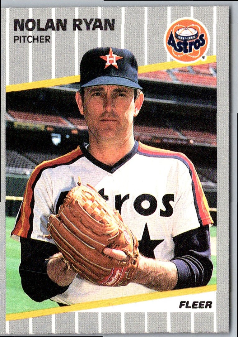 1989 Fleer Nolan Ryan