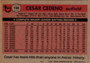 1981 Topps Cesar Cedeno