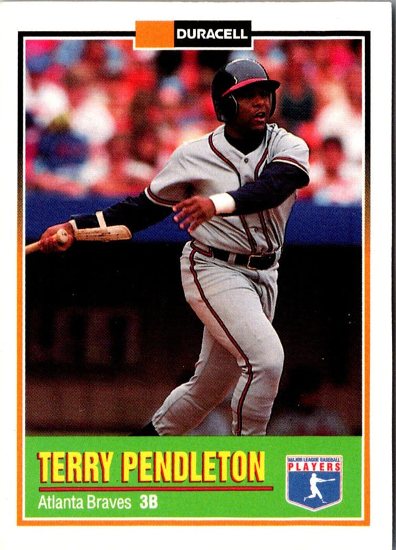 1993 Duracell Power Players I Terry Pendleton #8