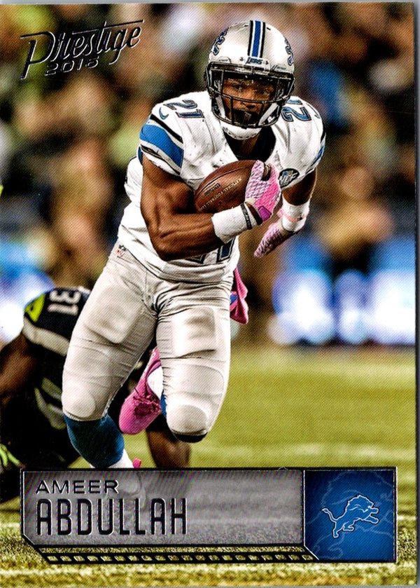 2016 Panini Prestige Ameer Abdullah #65