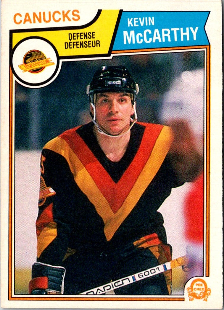 1983 O-Pee-Chee Kevin McCarthy