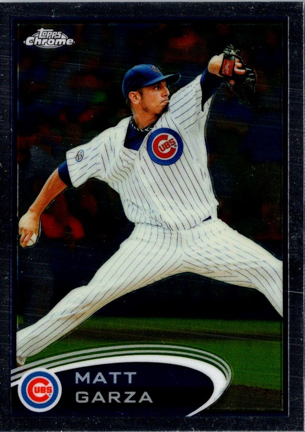 2012 Topps Chrome Matt Garza #95