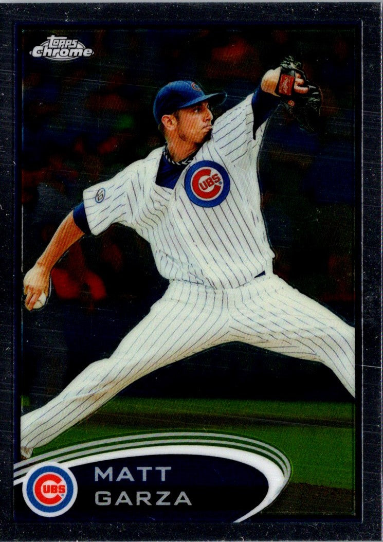 2012 Topps Chrome Matt Garza