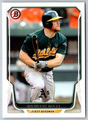 2014 Bowman Brandon Moss #142