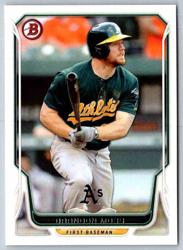 2014 Bowman Brandon Moss #142
