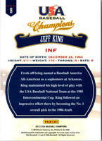 2013 Panini USA Champions Jeff King #8