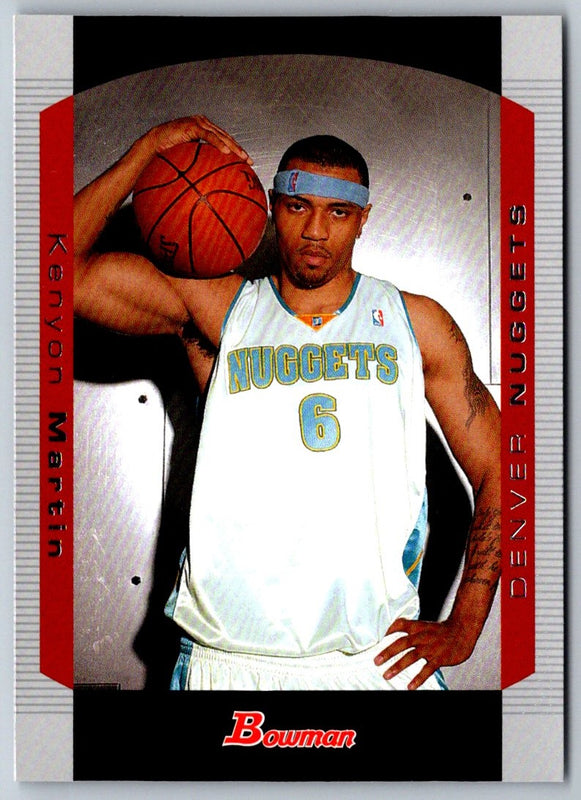 2004 Bowman Kenyon Martin #18