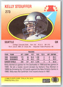 1990 Fleer Kelly Stouffer