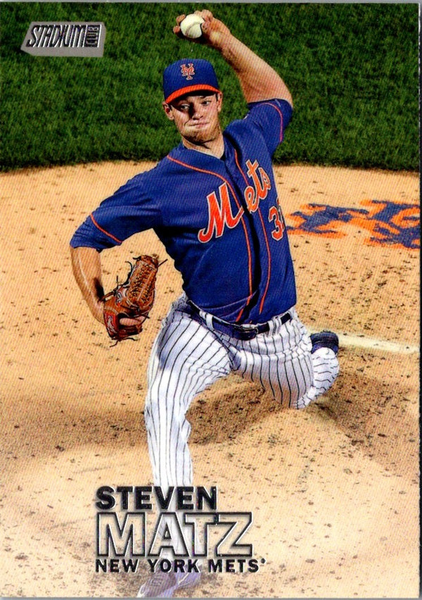 2016 Stadium Club Steven Matz #26